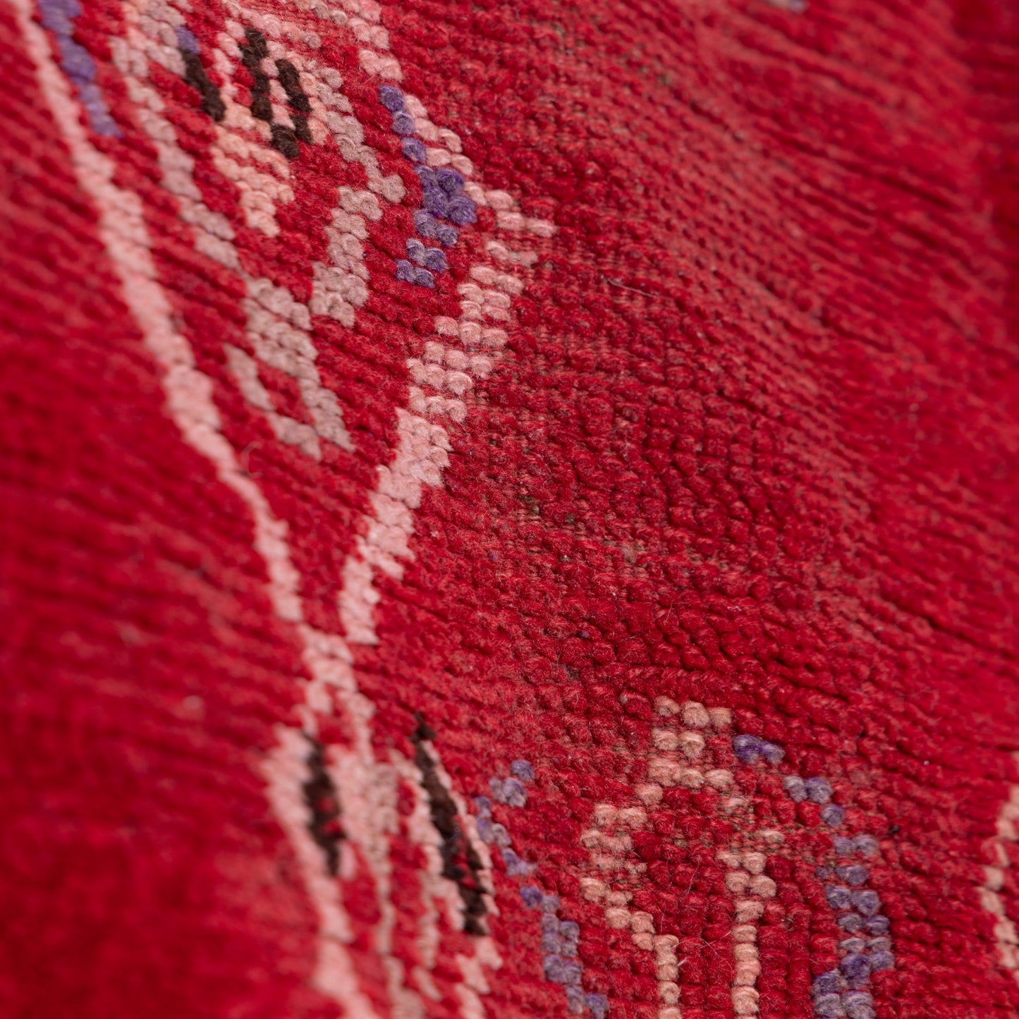 Vintage Moroccan Rehamna Rug – Handwoven Berber Wool Rug ; 9,84 ft / 4,92 ft