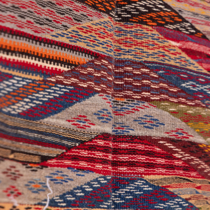 Handmade Moroccan Akhnif Rug – Authentic Berber Wool Carpet ; 5,25 ft / 3,77 ft