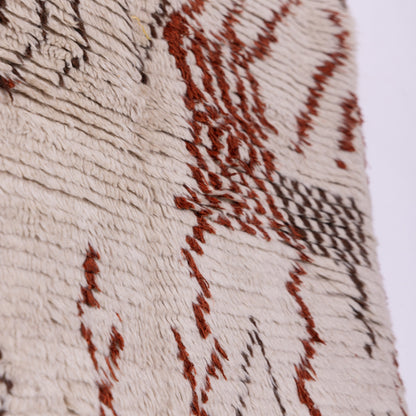 Vintage Azilal Rug - Handwoven Moroccan Wool Runner - Tribal Berber Symbols - Long & Narrow Rug