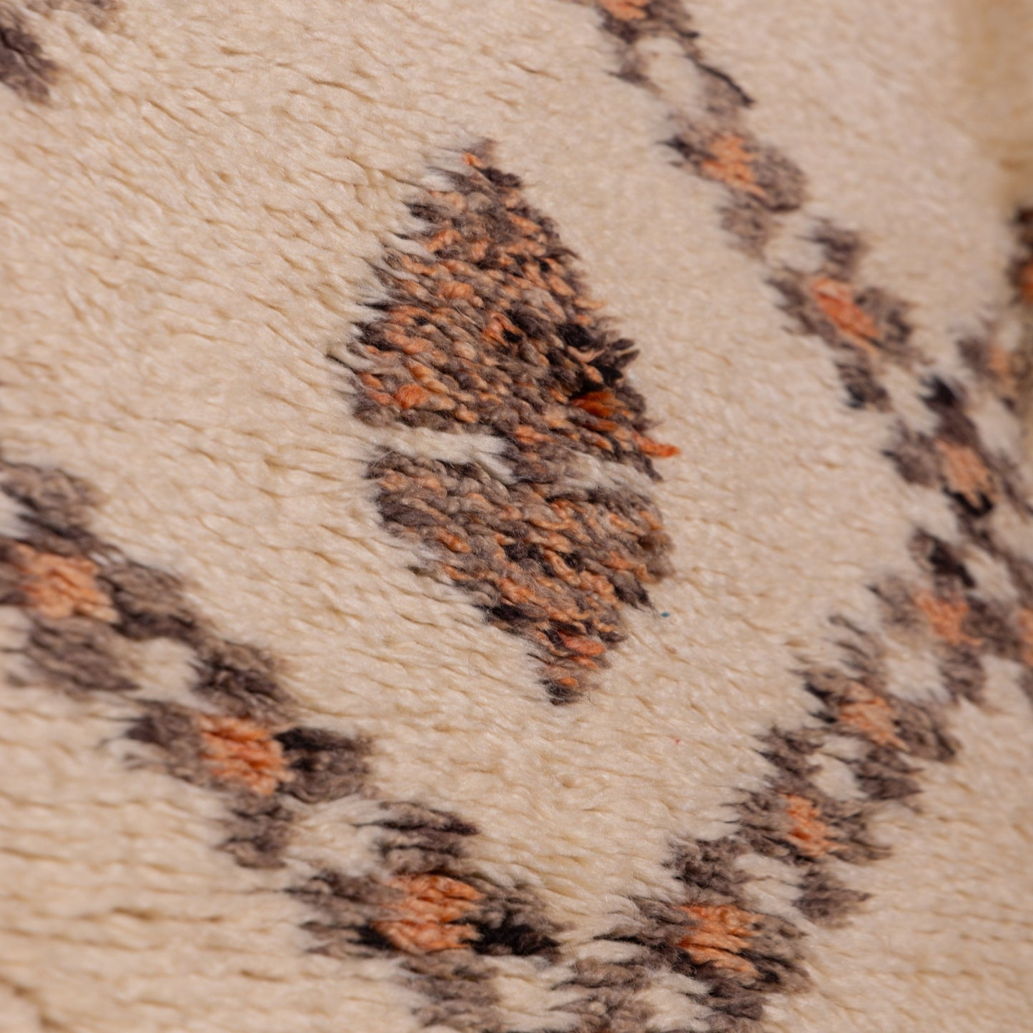 Handwoven Vintage Moroccan Berber Rug – Intricate Geometric & Tribal Design ;  13,94 ft  /  6,89 ft