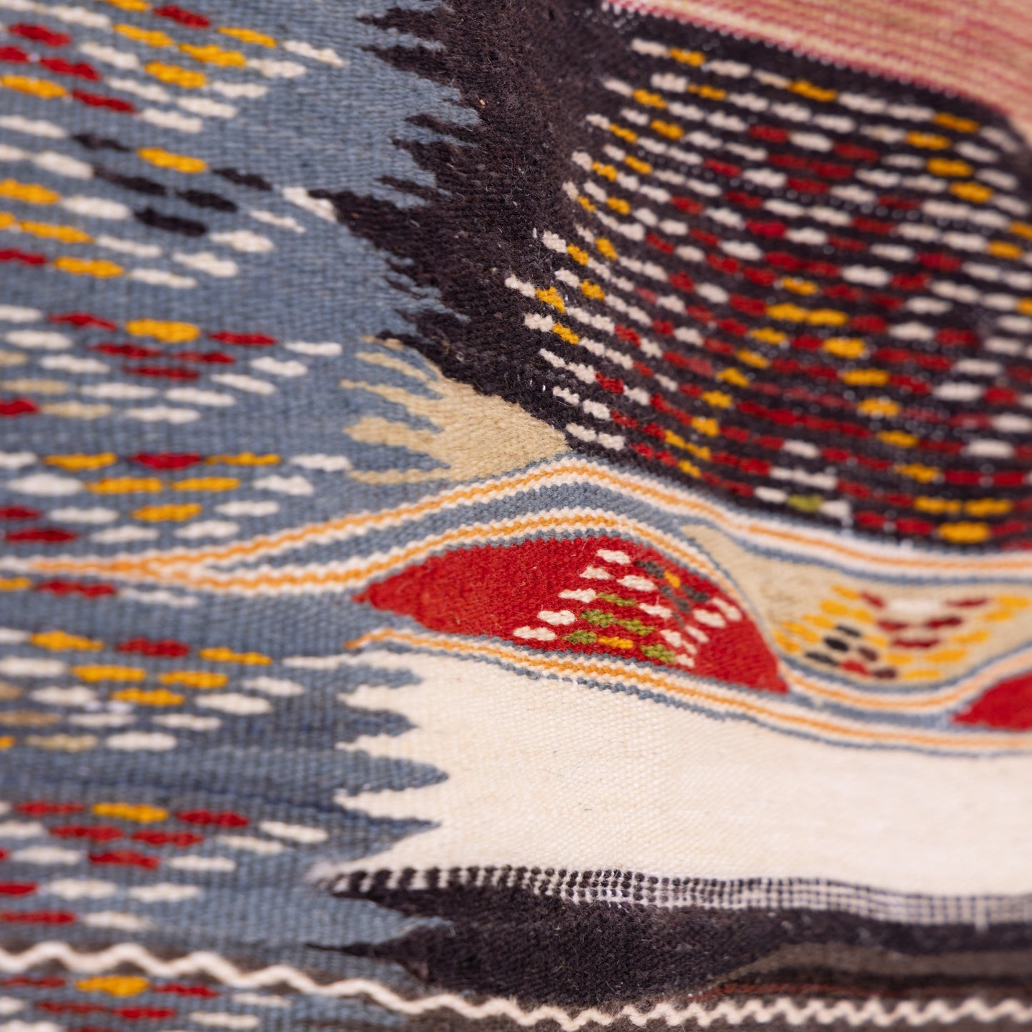 Handmade Moroccan Akhnif Rug – Authentic Berber Wool Carpet ; 7,22 ft / 3,61 ft