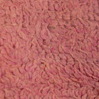 Vintage Moroccan Rehamna Rug – Handmade Berber Wool Carpet with Fiery Red & Orange Tones ; 9,51 ft / 4,92 ft