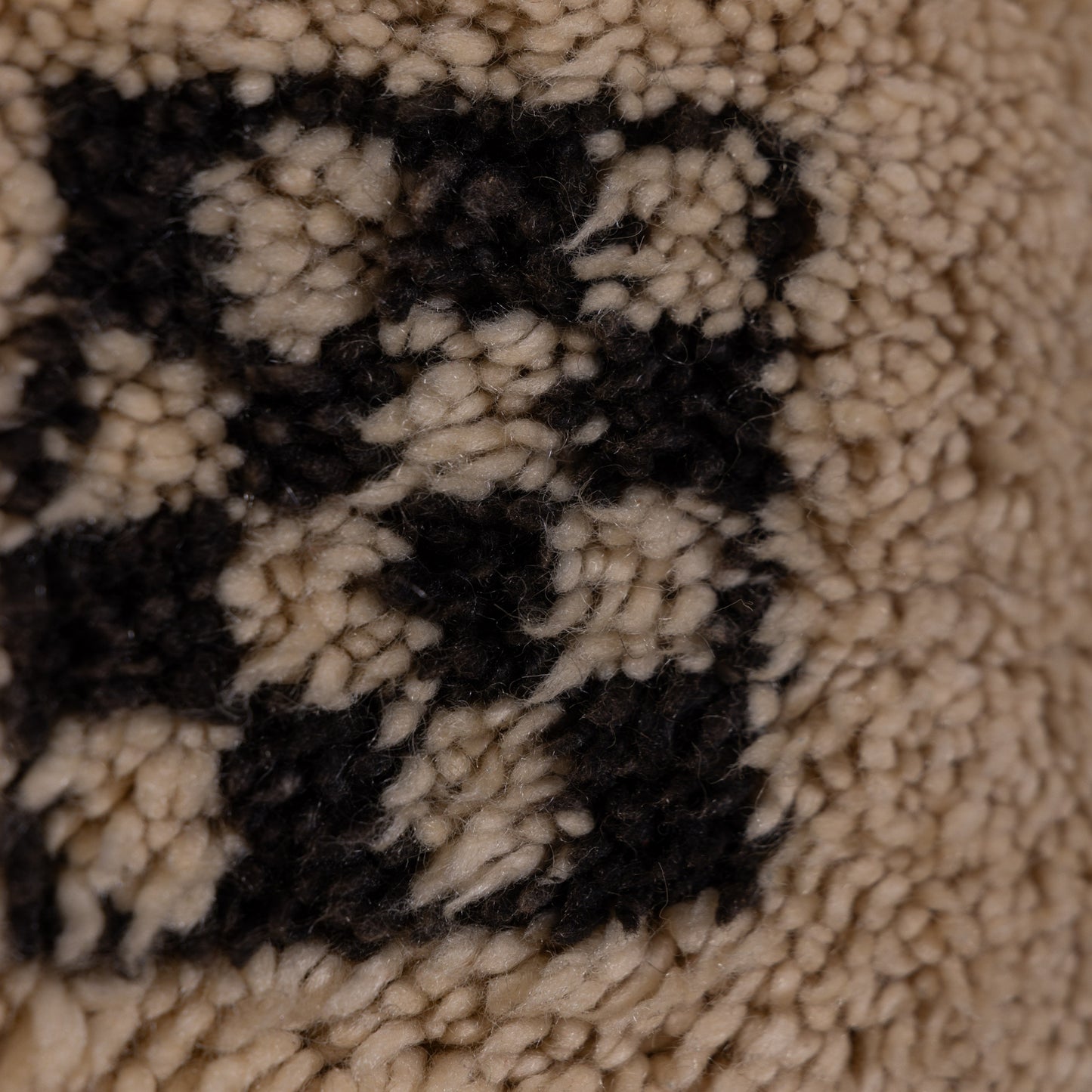 Authentic Vintage Beni Ourain Moroccan Rug | Handwoven Wool Berber Carpet ; 11,81 ft / 6,89 ft