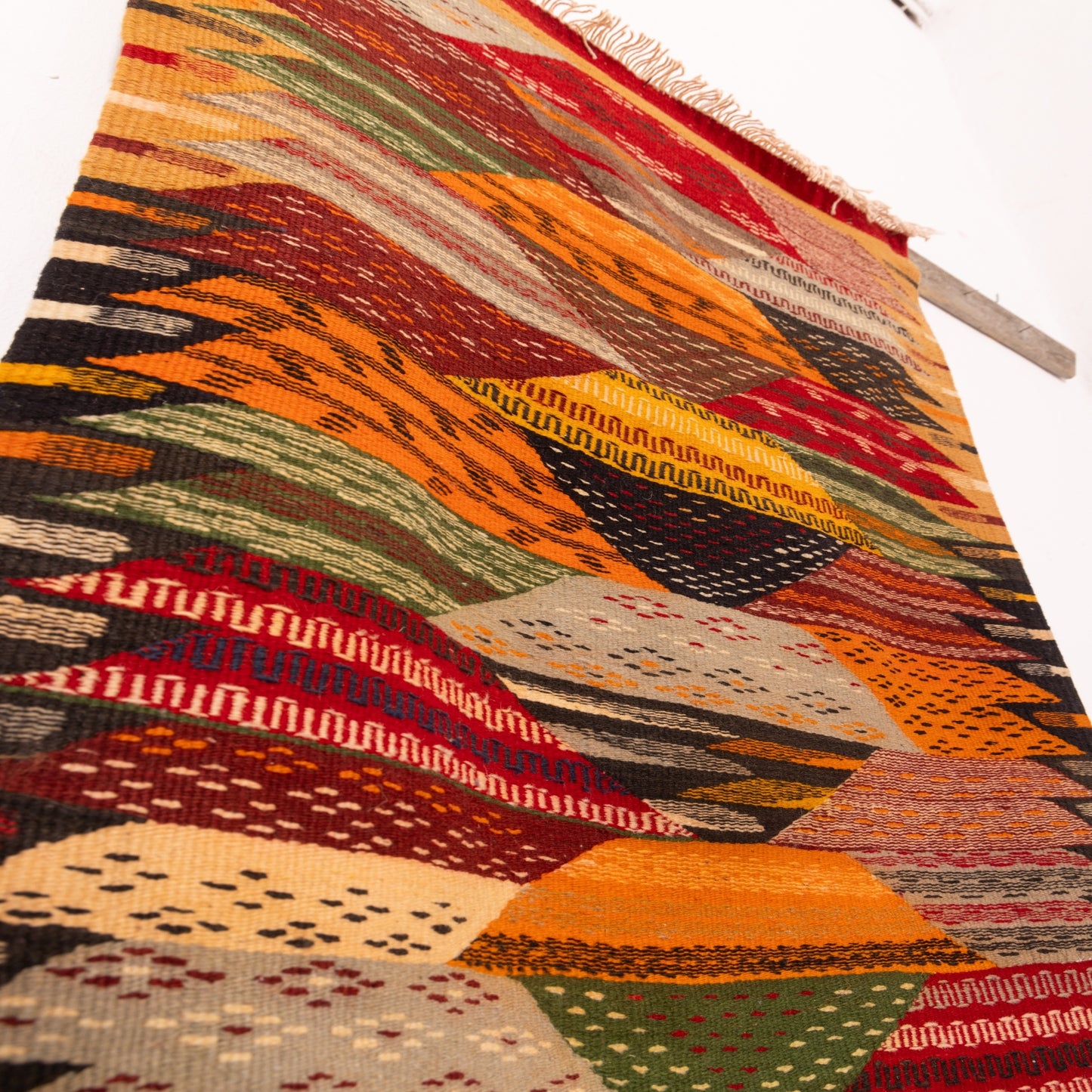 Moroccan Corridor Rug - Handwoven Runner - Modern Berber Style