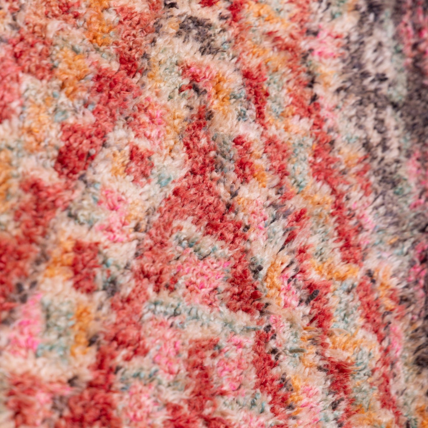 Vintage Moroccan Boujad Rug – Handwoven Wool Berber Carpet