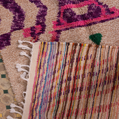 Handmade Boujad Moroccan Rug - Handmade Boujad Moroccan Rug