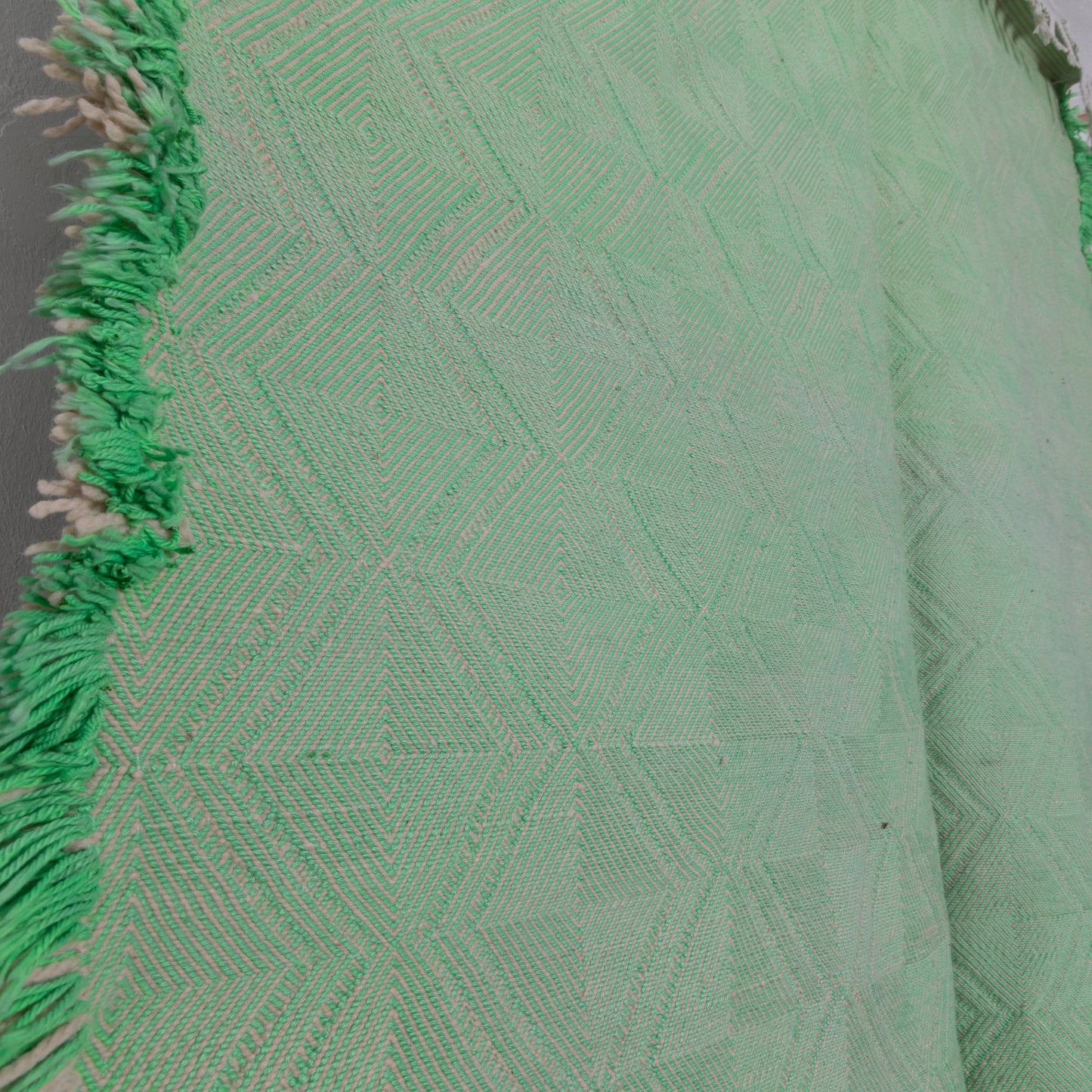 Handwoven Moroccan Akhnif Rug – Artisan Wool & Cotton Carpet ; 9,84 ft / 6,56 ft