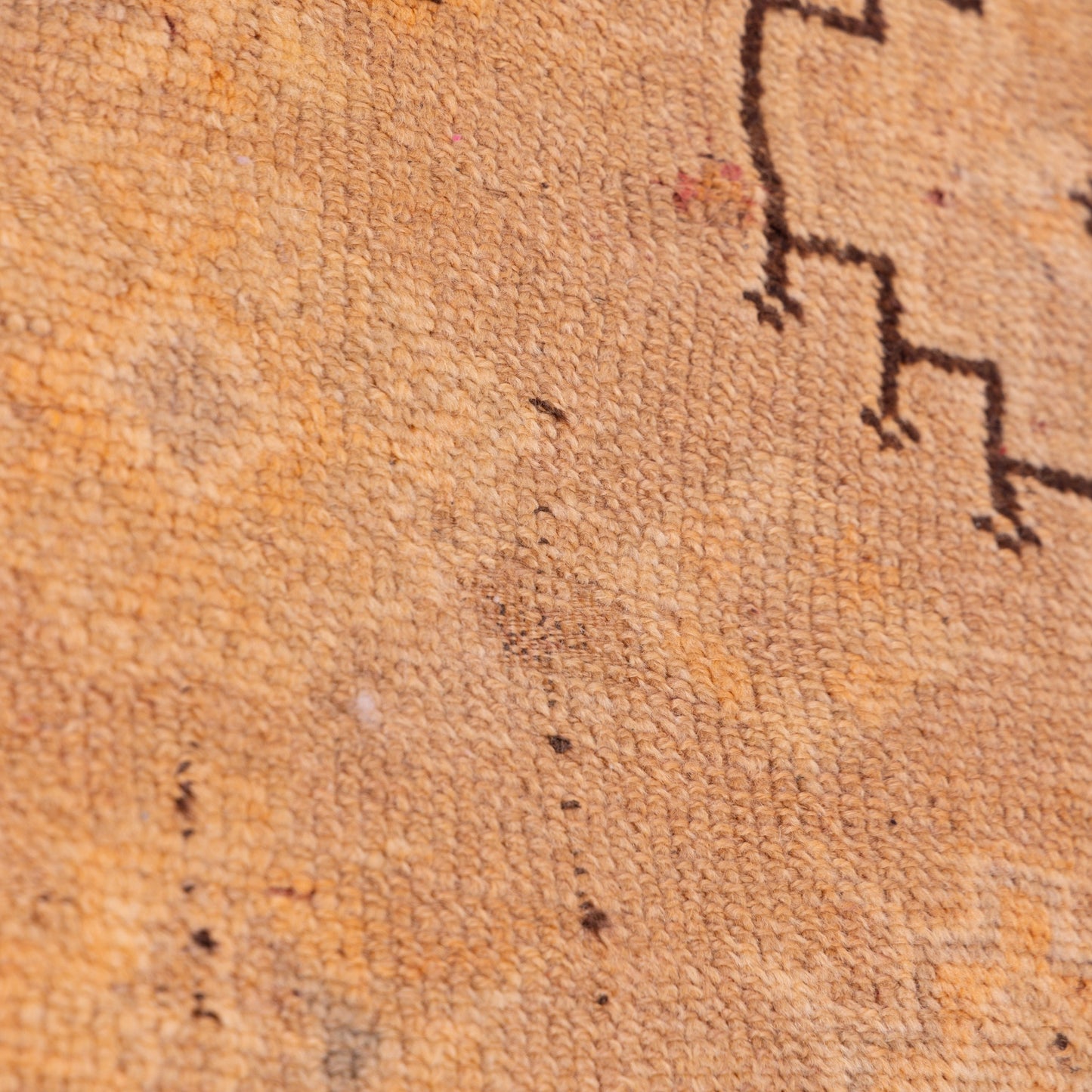 Vintage Moroccan Rehamna Rug – Handwoven Wool Tribal Elegance ; 7,38 ft / 4,92