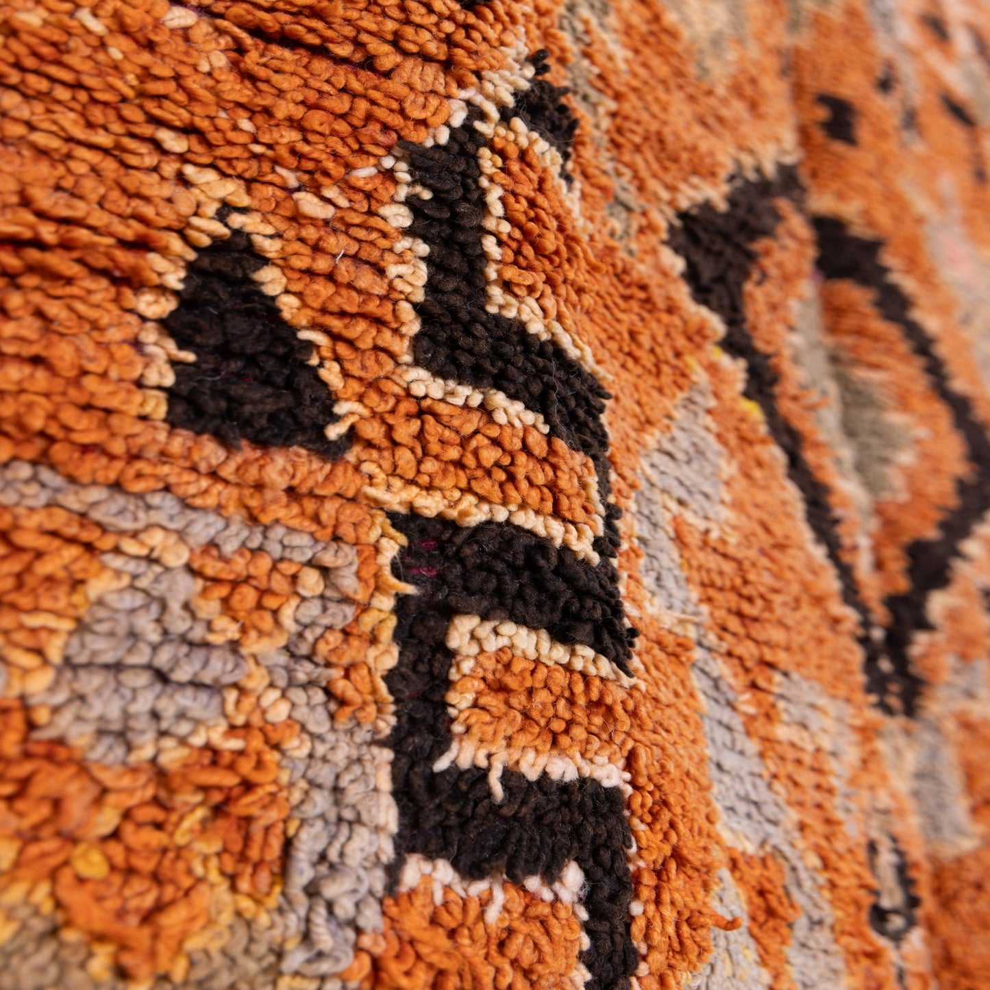 Vintage Moroccan Talsint Rug | Handwoven Berber Wool Carpet ; 12,63 ft / 5,58 ft