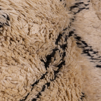 Authentic Moroccan Beni Ourain Rug – Handwoven Wool Berber Carpet – Large Diamond Pattern – Cozy & Timeless Home Decor ;  11,32 ft  / 5,91 ft