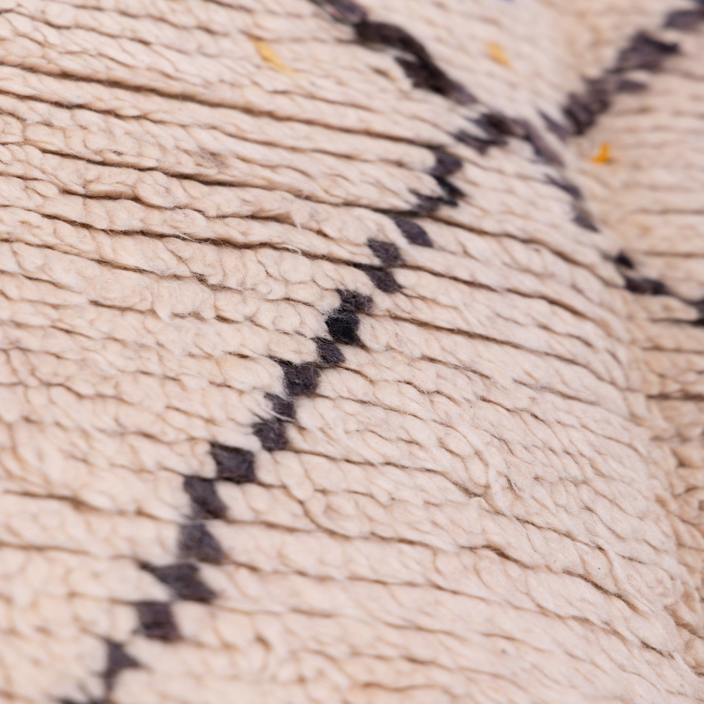 Vintage Azilal Rug - Handwoven Moroccan Berber Wool Rug - Checkerboard  Diamond Design - One of a Kind Tribal Art