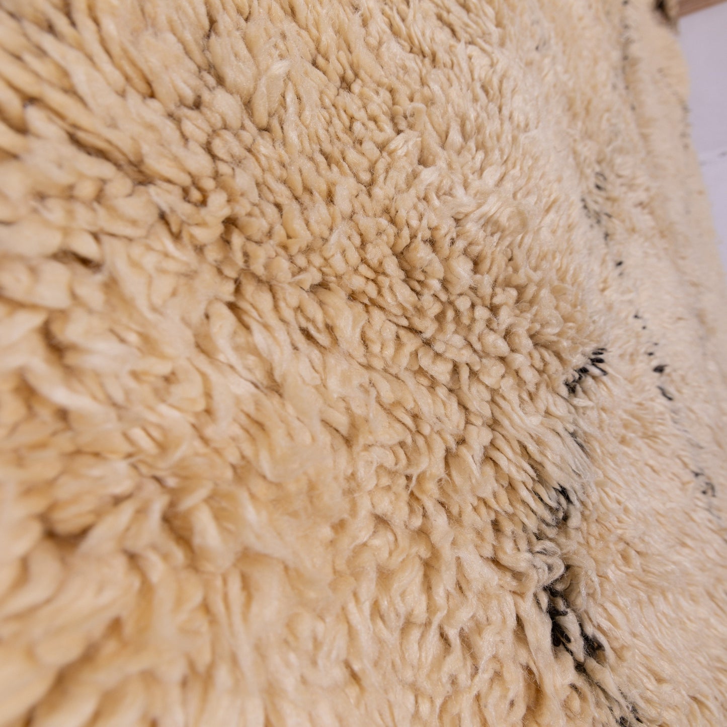 Large Handmade Beni Ourain Rug – Authentic Moroccan Wool Carpet – Minimalist Berber Rug – Plush & Soft Area Rug – Boho Scandinavian Home Decor ; 11,48 ft / 6,56 ft