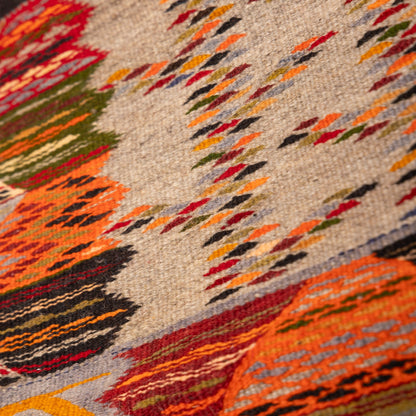 Moroccan Corridor Rug - Handwoven Runner - Eclectic Tribal Patchwork