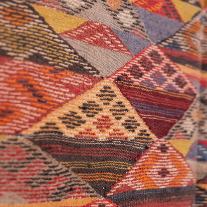 Authentic Handwoven Akhnif Rug – Moroccan Berber Elegance ; 3,44 ft  / 3,28 ft1.5