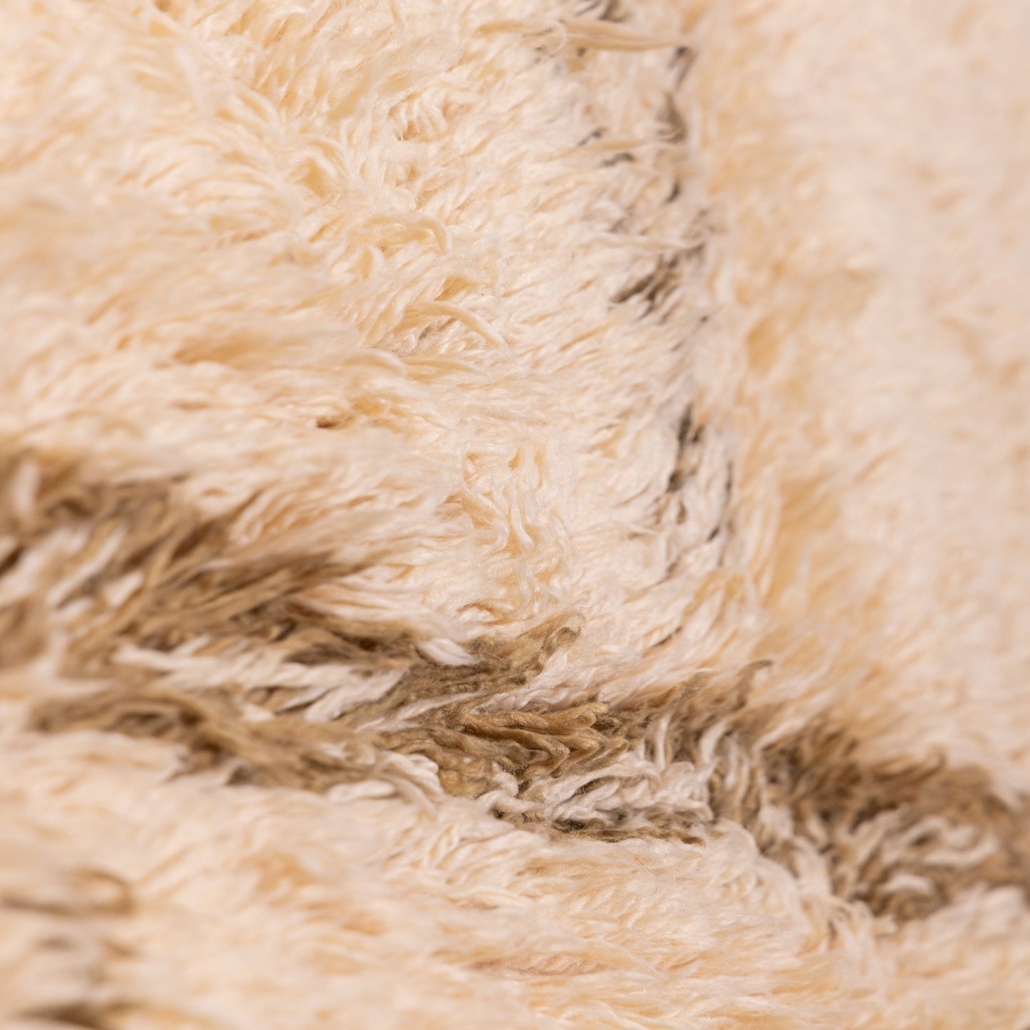 Handwoven Moroccan Beni Ourain Wool Rug – Authentic Berber Carpet ; 10,50 ft /  3,44 ft