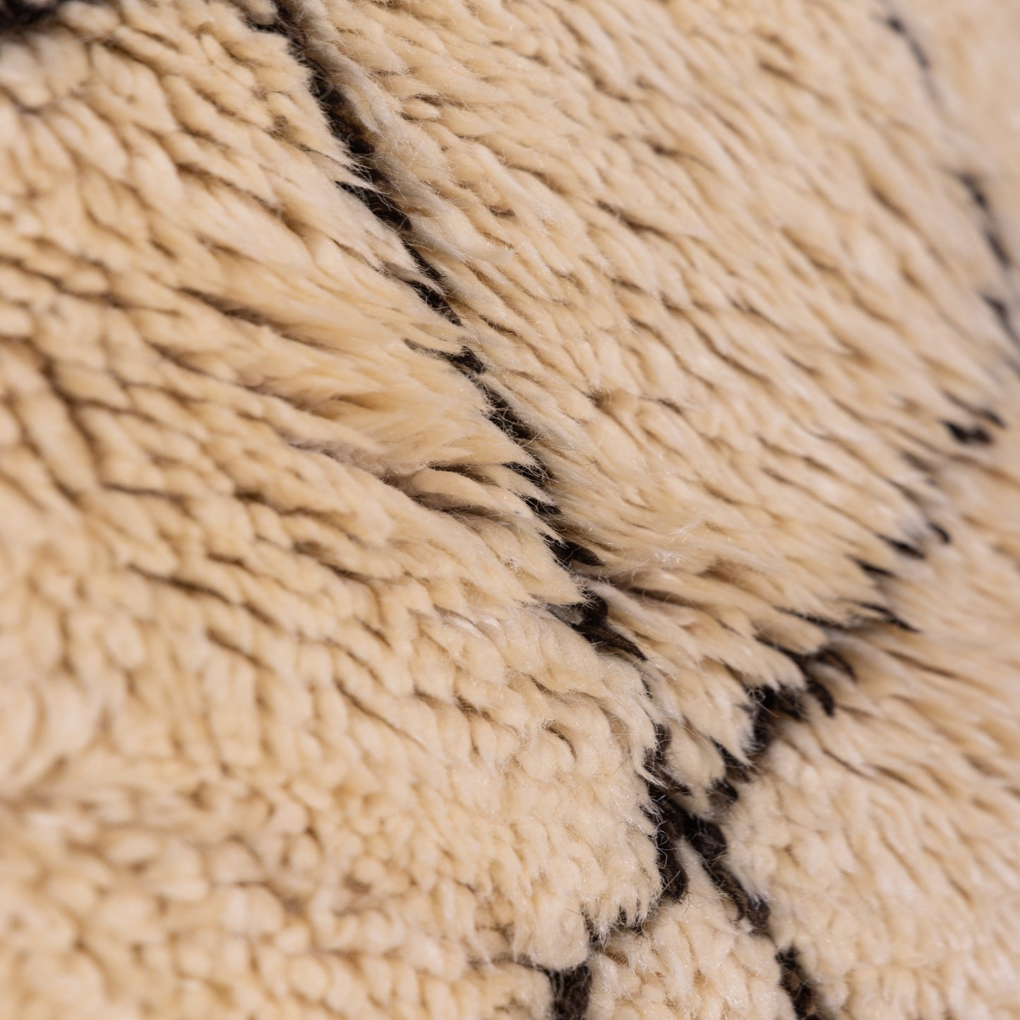 Handwoven Moroccan Beni Ourain Rug | Authentic Wool Berber Carpet | Timeless Elegance ; 12,14 ft / 7,05 ft