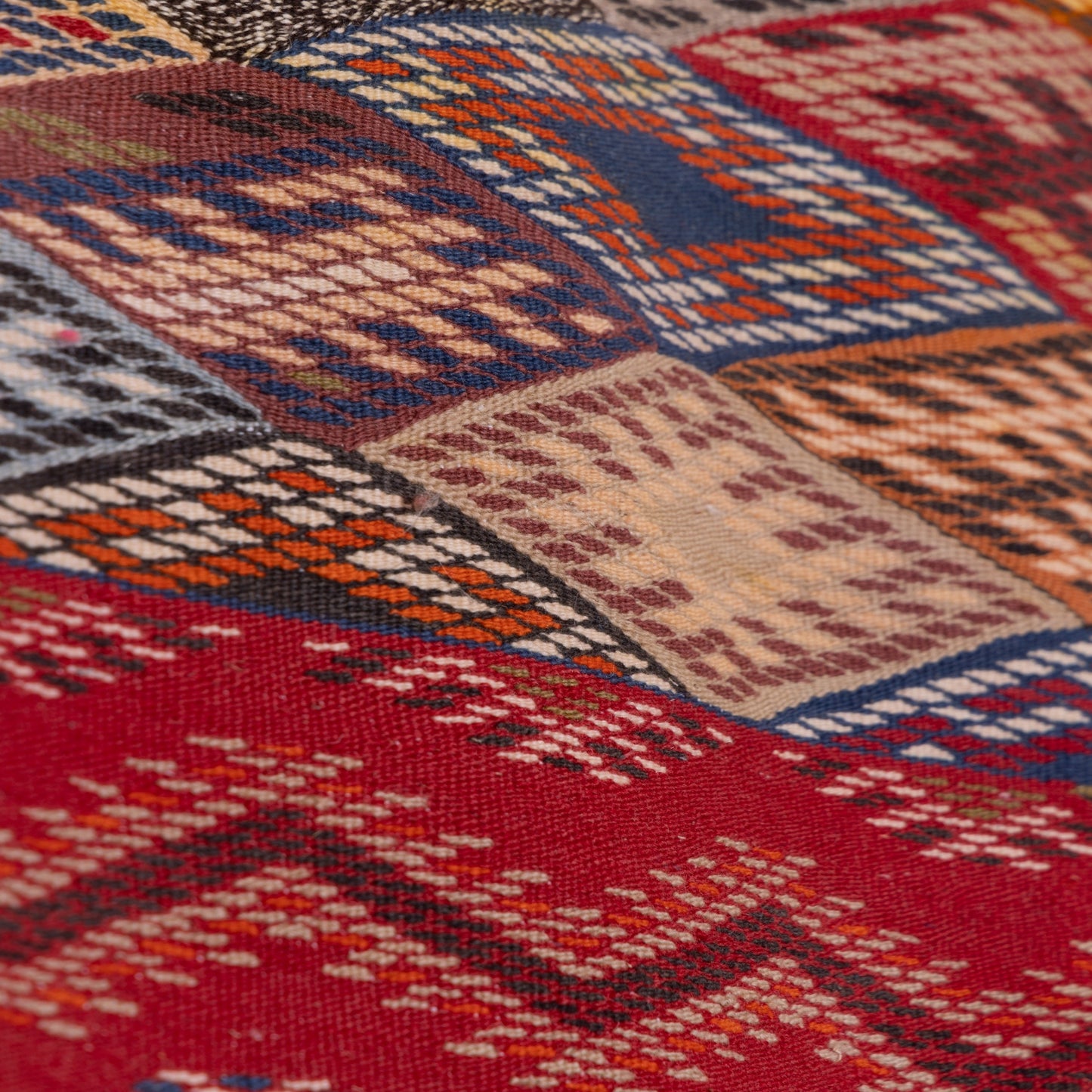 Handwoven Moroccan Akhnif Rug – Intricate Berber Wool & Cotton Carpet ; 9,02 ft / 5,25 ft