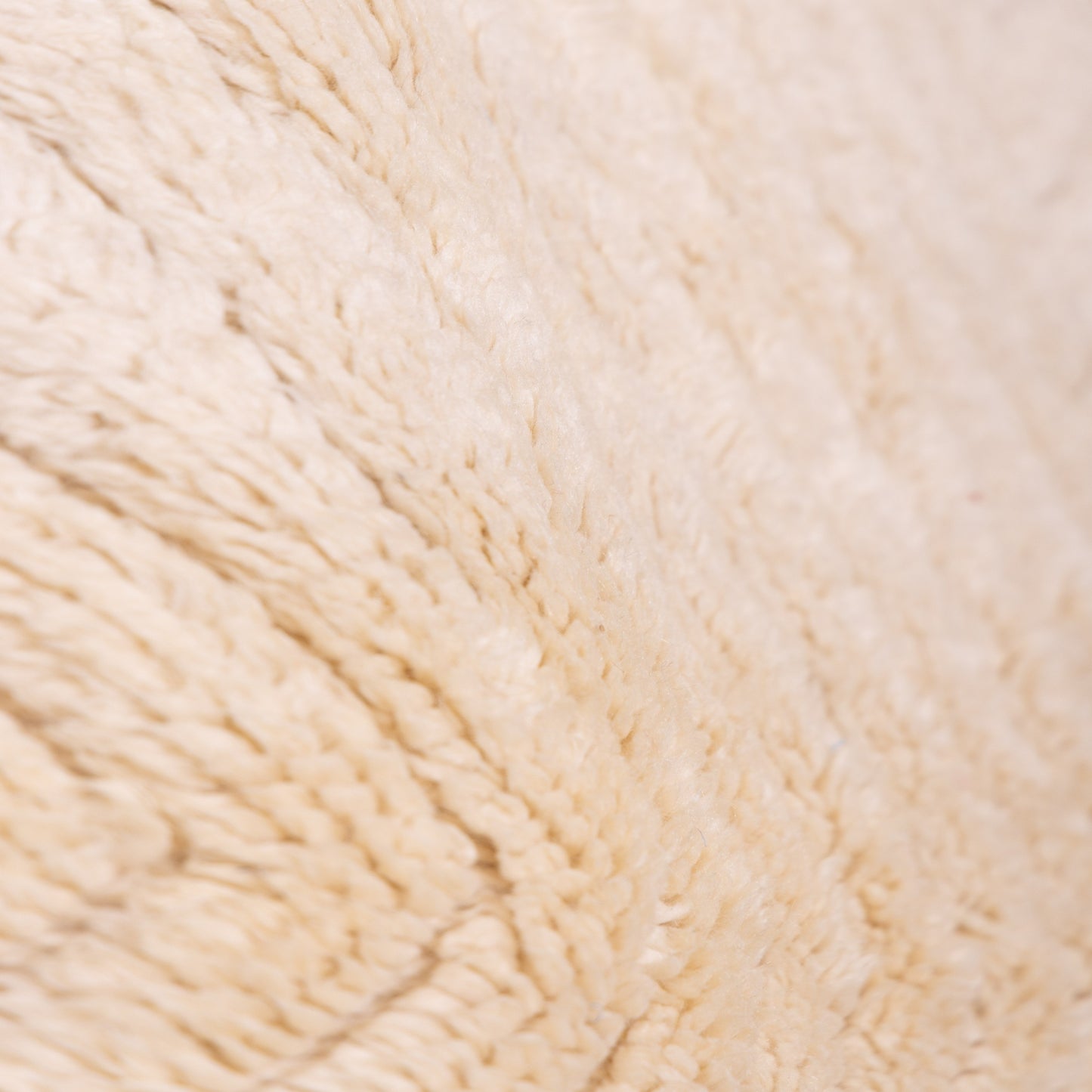 Handmade Mrirt Rug – 100% Wool Moroccan Berber Carpet – Cream Textured Geometric Wool Rug – Luxury Minimalist & Modern Home Decor