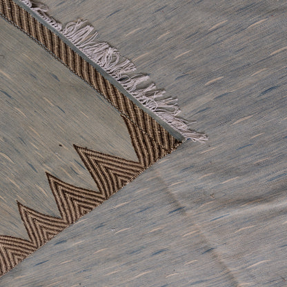 Handwoven Moroccan Akhnif Rug – Artisan Wool & Cotton Carpet ; 10,01 ft / 6,07 ft