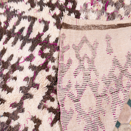 Vintage Moroccan Talsint Rug | Handwoven Wool Berber Carpet ; 8,04 ft / 4,43 ft