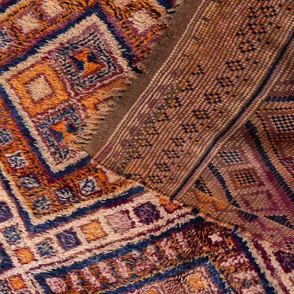 Vintage Beni Mguild Zayane Rug – 100% Wool, Handwoven Berber Rug from Morocco