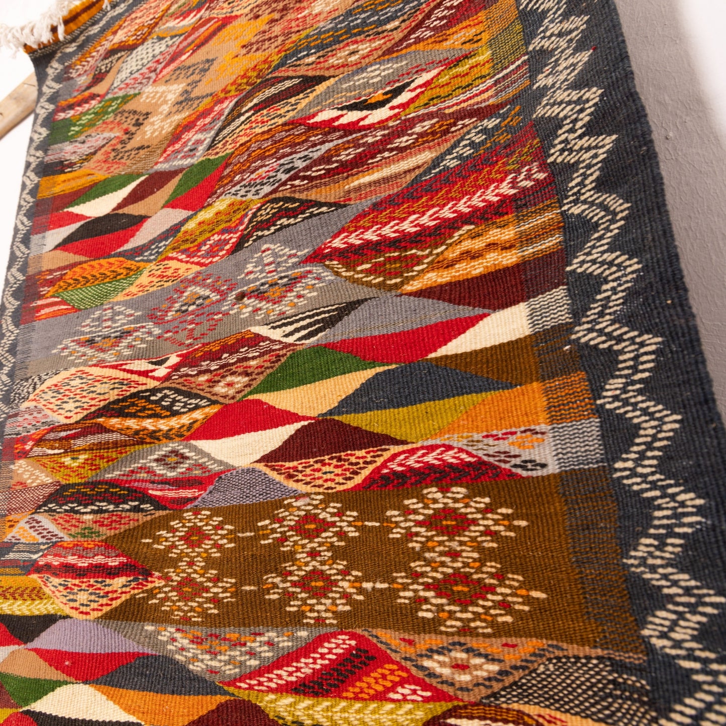 Moroccan Corridor Rug - Handwoven Runner - Modern Berber Style