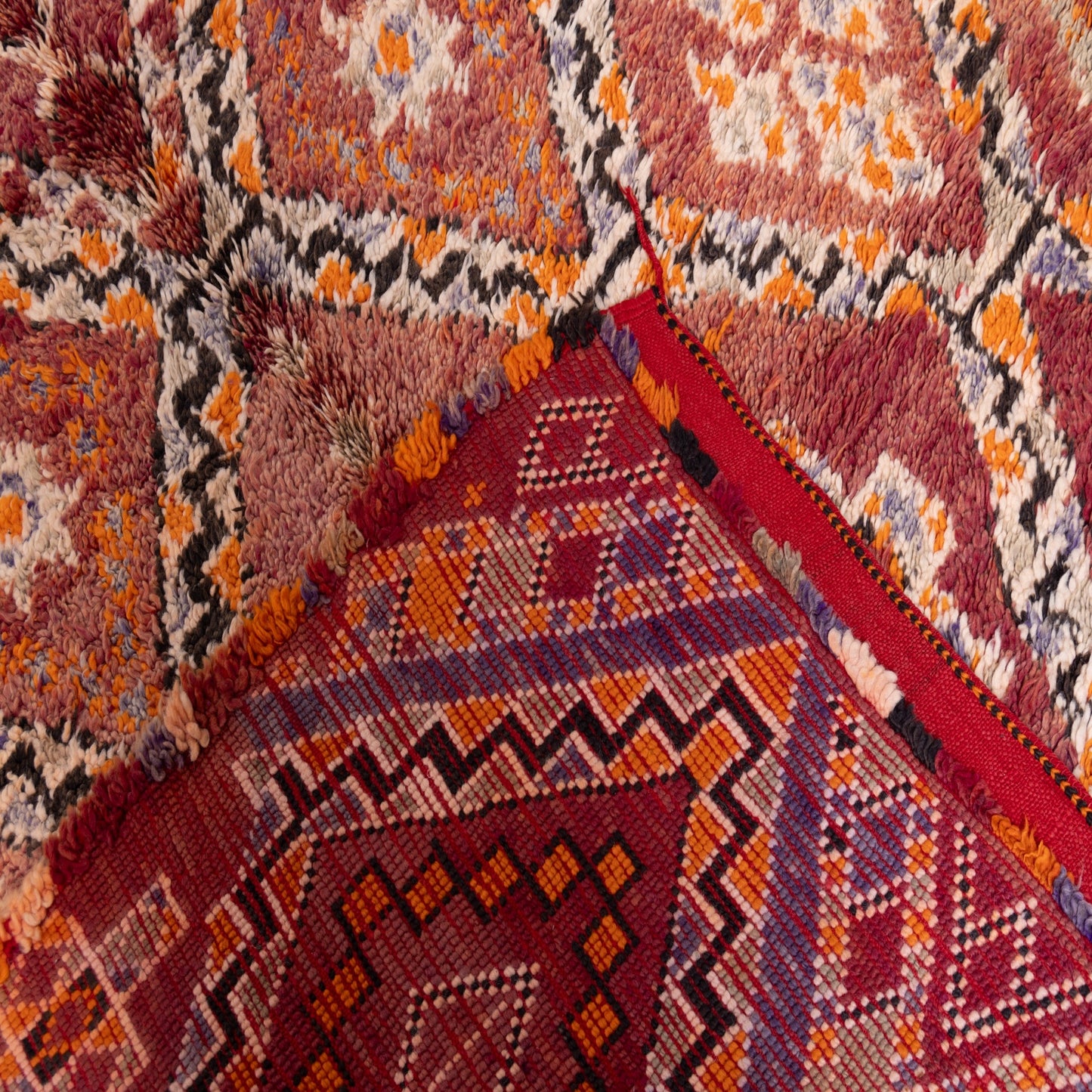 Vintage Beni Mguild Zayane Rug – Authentic Handwoven Moroccan Wool Carpet