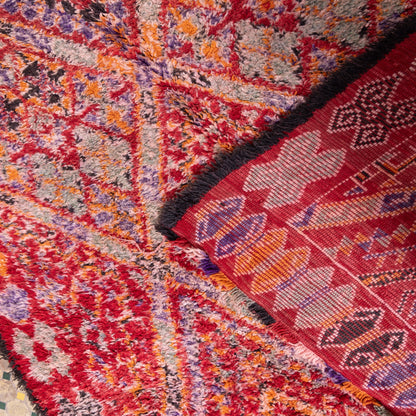 Vintage Beni Mguild Zayane Rug – 100% Wool, Handwoven Berber Rug from Morocco