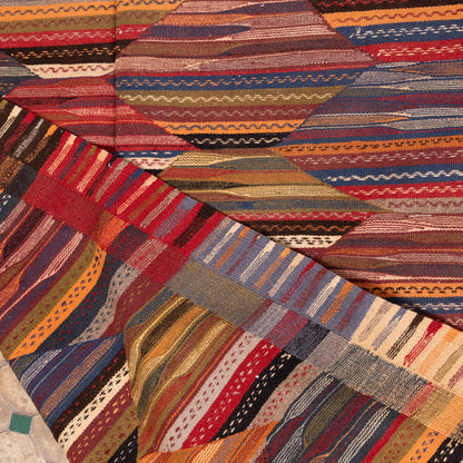 Handmade Moroccan Akhnif Rug – Authentic Berber Wool Carpet ; 4,92 ft / 3,61 ft