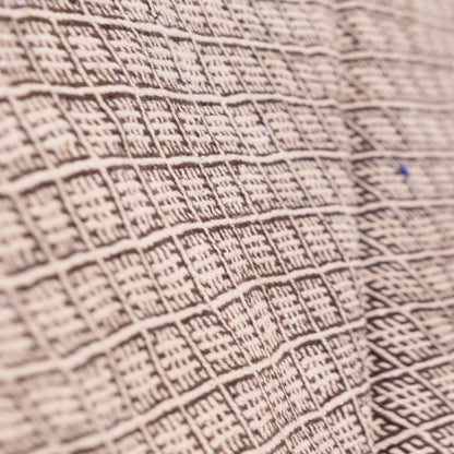 Handwoven Moroccan Akhnif Rug – Geometric Berber Diamond Weave ; 5,25 ft / 3,44 ft