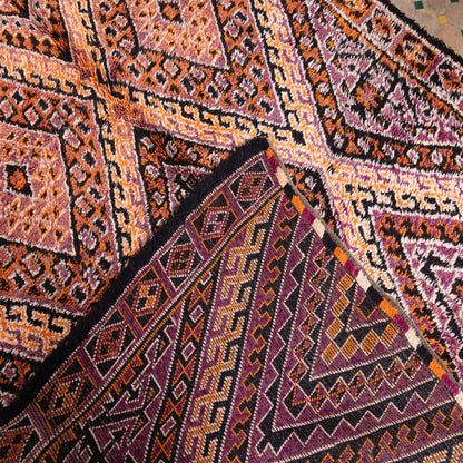 Vintage Beni Mguild Zayane Rug – 100% Wool, Handwoven Berber Rug from Morocco