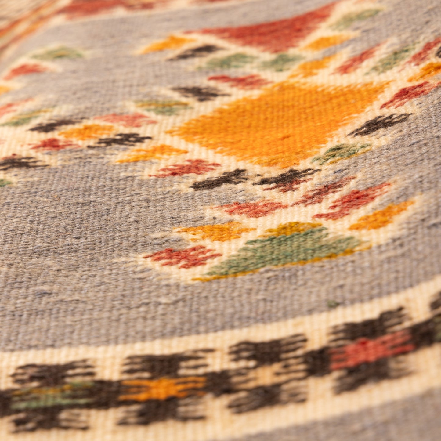 Moroccan Corridor Rug - Handwoven Runner - Tribal Patchwork Panel Design