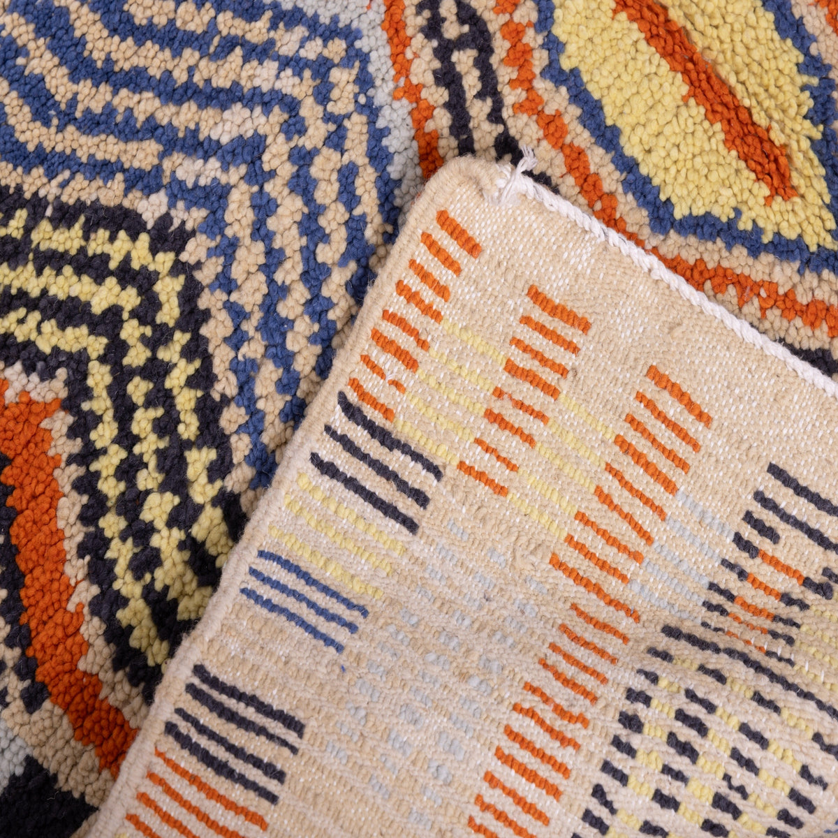 Brand-New Handwoven Moroccan Boujad Rug – A Stunning Artisan Piece for Your Home