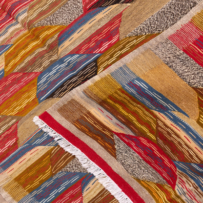 Handmade Moroccan Akhnif Rug – Authentic Berber Wool Carpet ; 5,25 ft / 3,77 ft