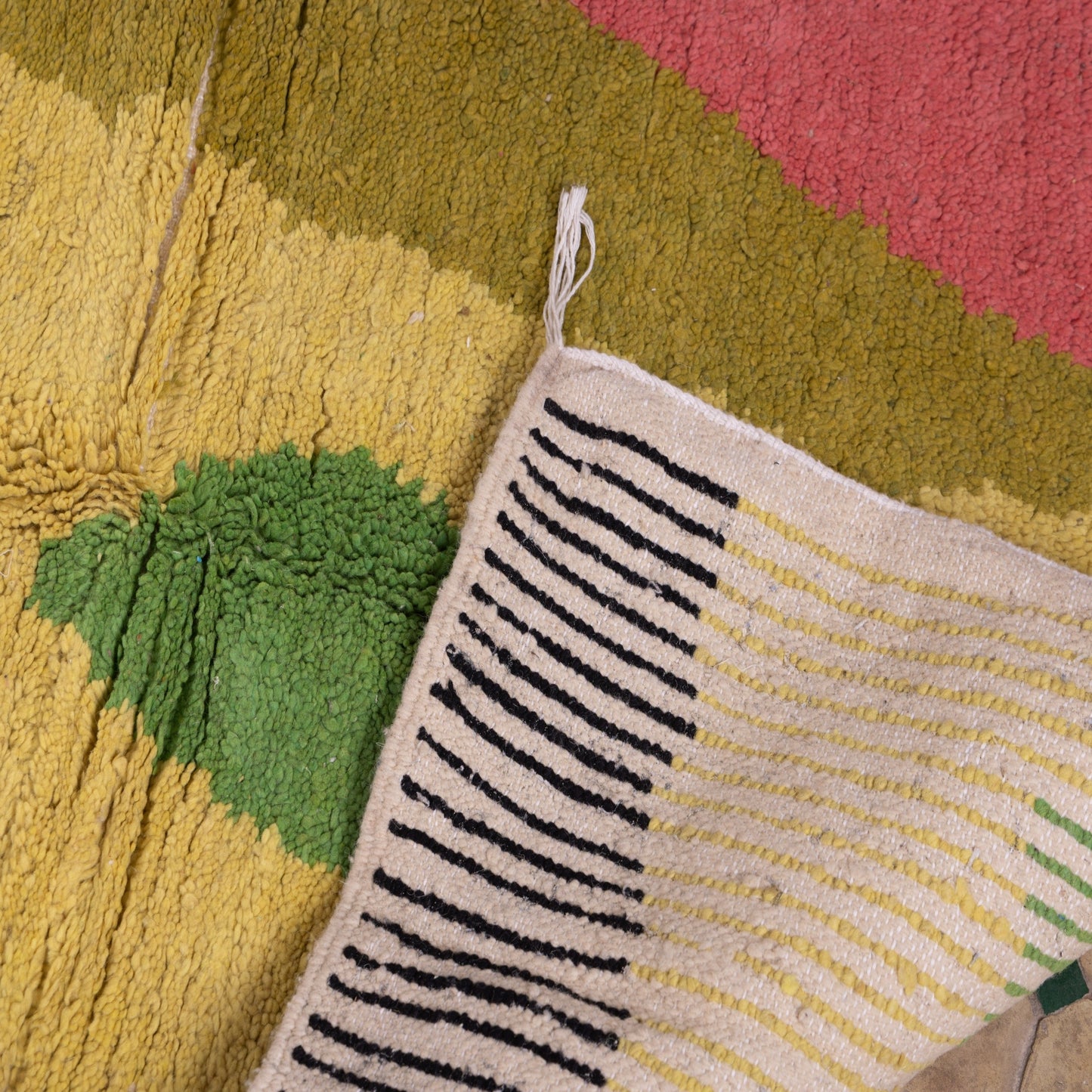 Authentic Handmade Boujad Rug – A Timeless Piece of Moroccan Craftsmanship