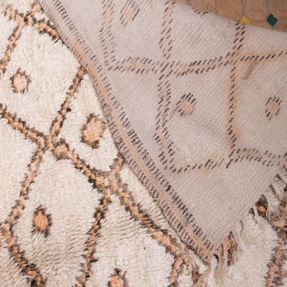 Vintage Moroccan Azilal Rug | Handmade Wool Berber Carpet ; 9,84 ft / 6,07 ft