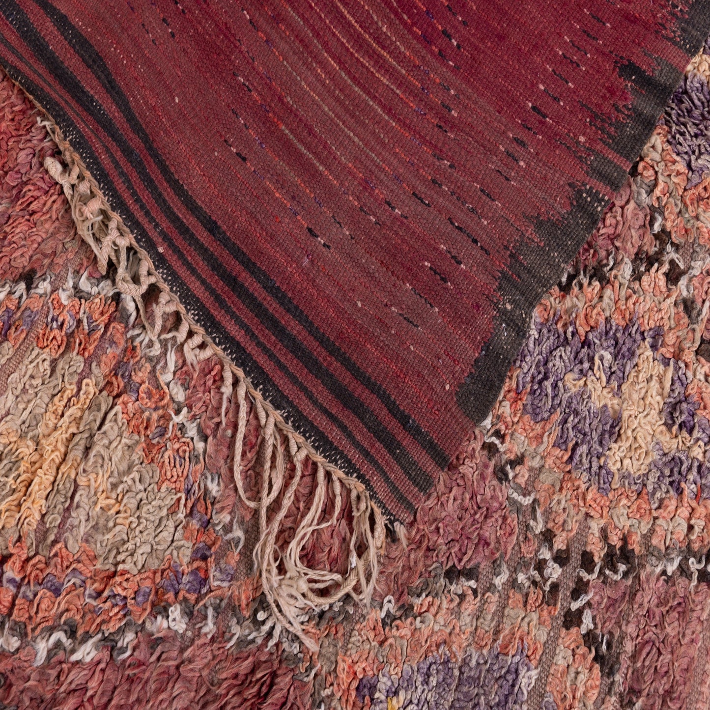 Vintage Moroccan Talsint Rug | Handwoven Berber Wool Carpet ; 12,63 ft / 6,40 ft 