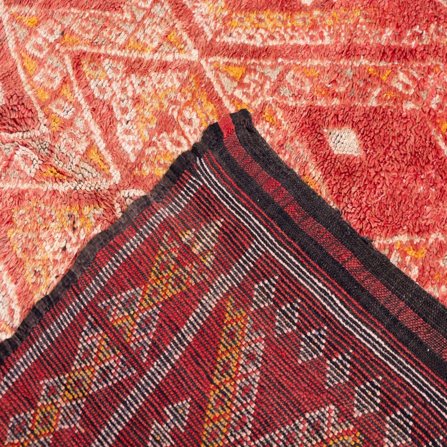 Vintage Beni Mguild Zayane Rug – 100% Wool, Handwoven Berber Rug from Morocco