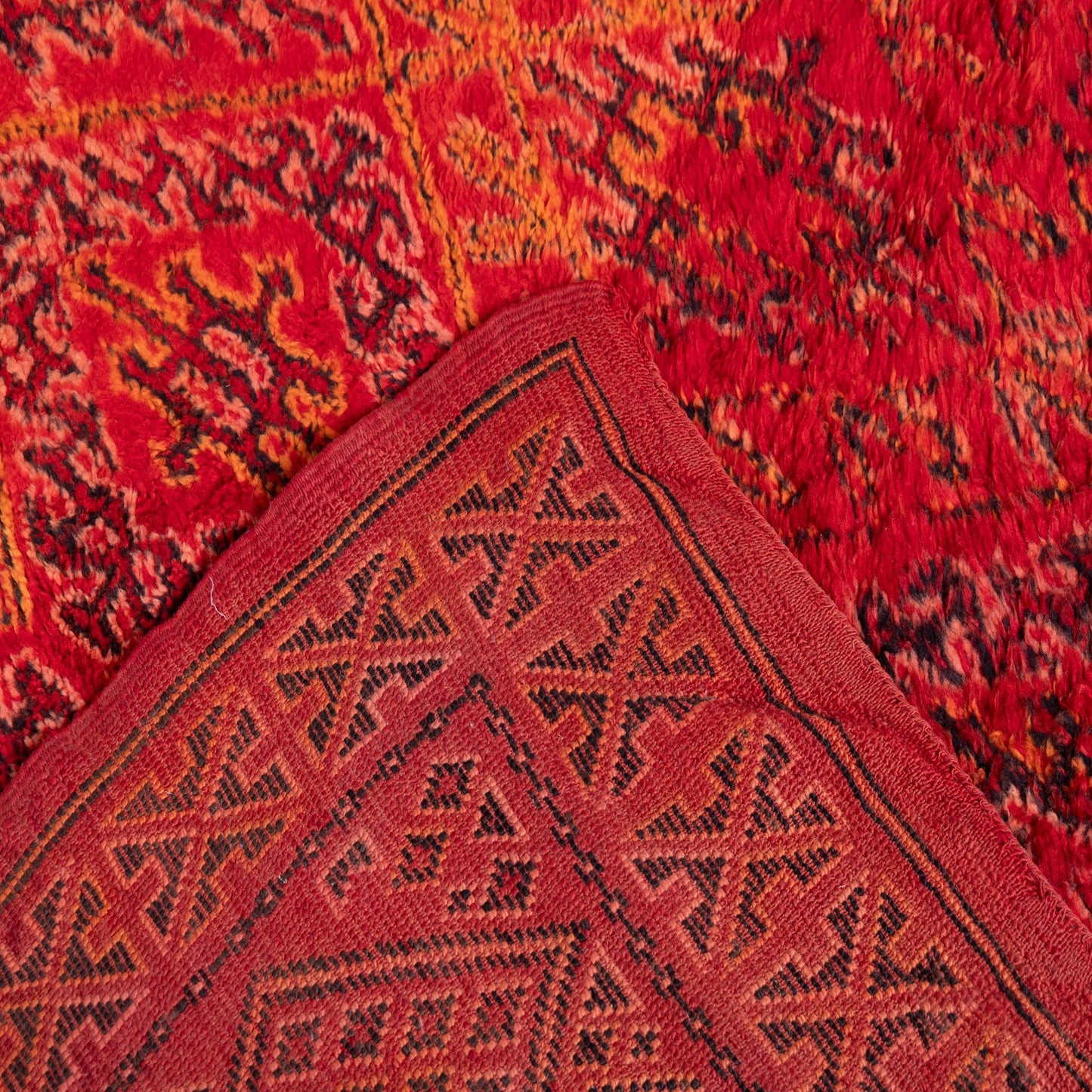 Vintage Beni Mguild Zayane Rug – 100% Wool, Handwoven Berber Rug from Morocco