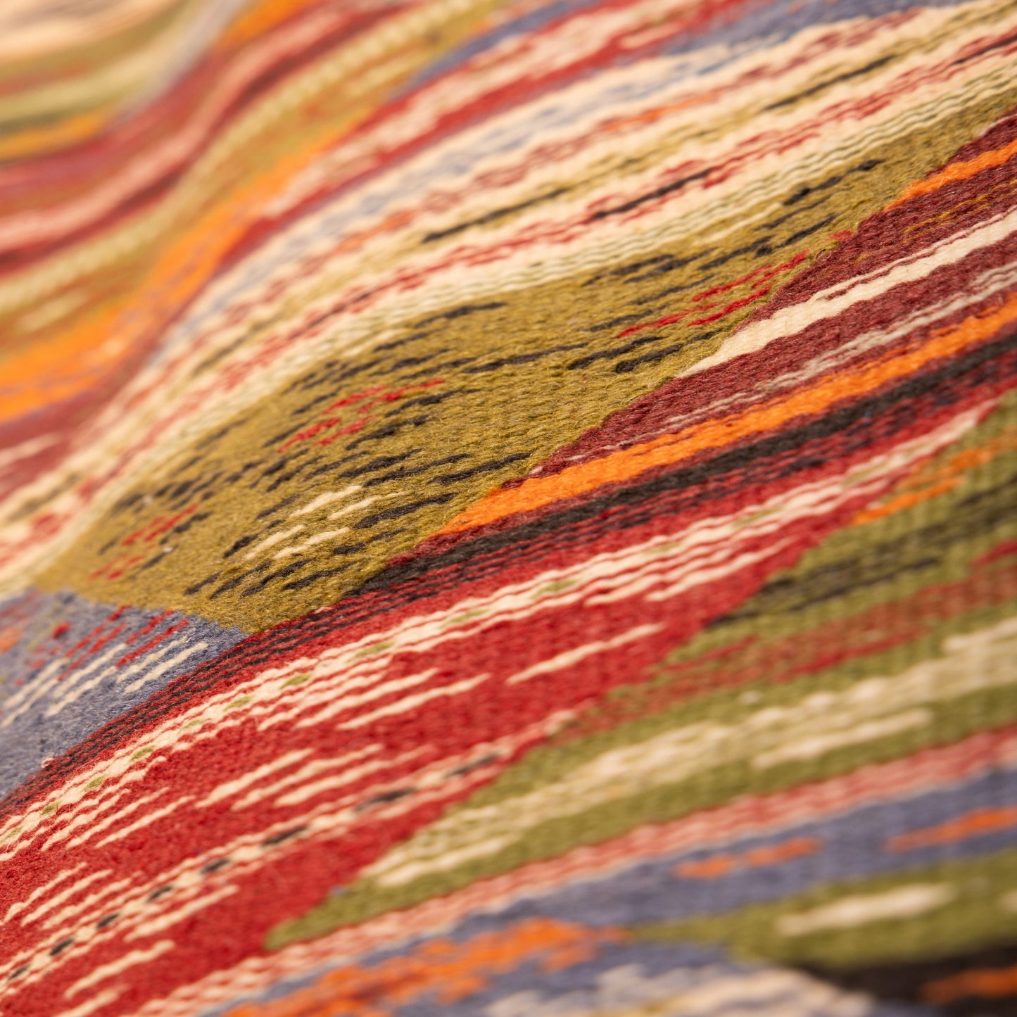 Moroccan Corridor Rug - Handwoven Runner - Patchwork Tribal Style
