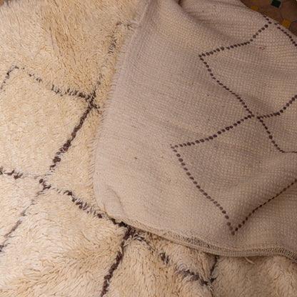 Vintage Moroccan Boucherouite Rug | Handwoven Recycled Textile Berber Carpet | Vibrant Boho Statement Piece ; 9,84 ft /  6,23 ft