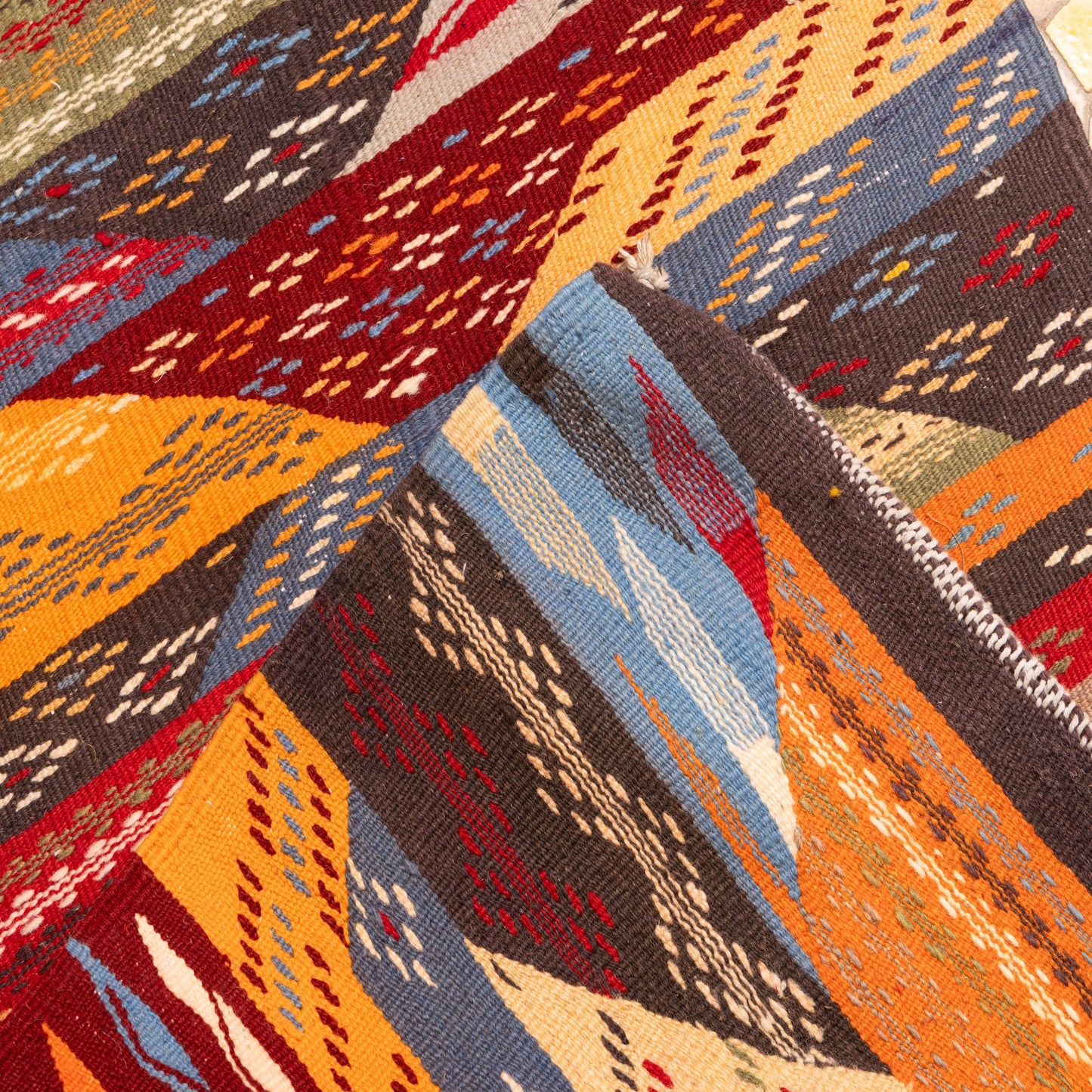 Moroccan Corridor Rug - Handwoven Runner - Modern Berber Style
