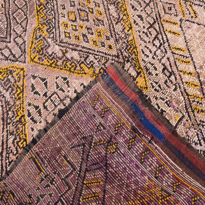 Vintage Beni Mguild Zayane Rug – 100% Wool, Handwoven Berber Rug from Morocco