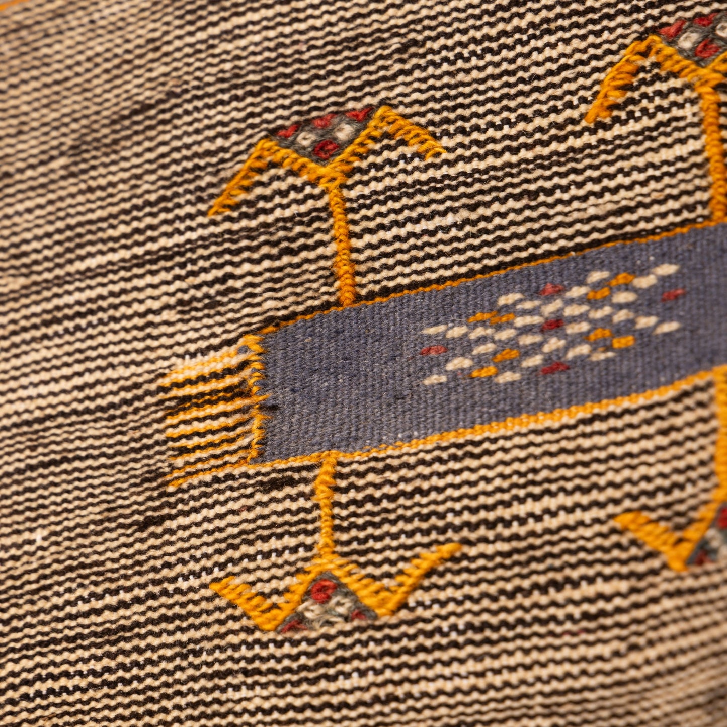 Moroccan Corridor Rug - Handwoven Runner - Desert Symbolism Design