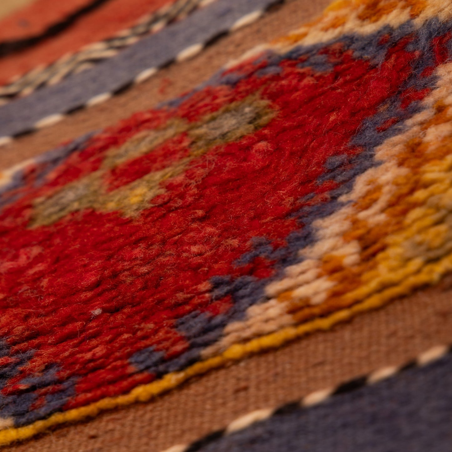 Moroccan Corridor Rug - Handwoven Runner - Classic Tribal Medallion Design