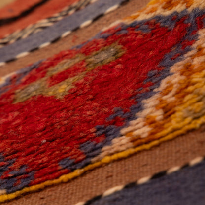 Moroccan Corridor Rug - Handwoven Runner - Classic Tribal Medallion Design