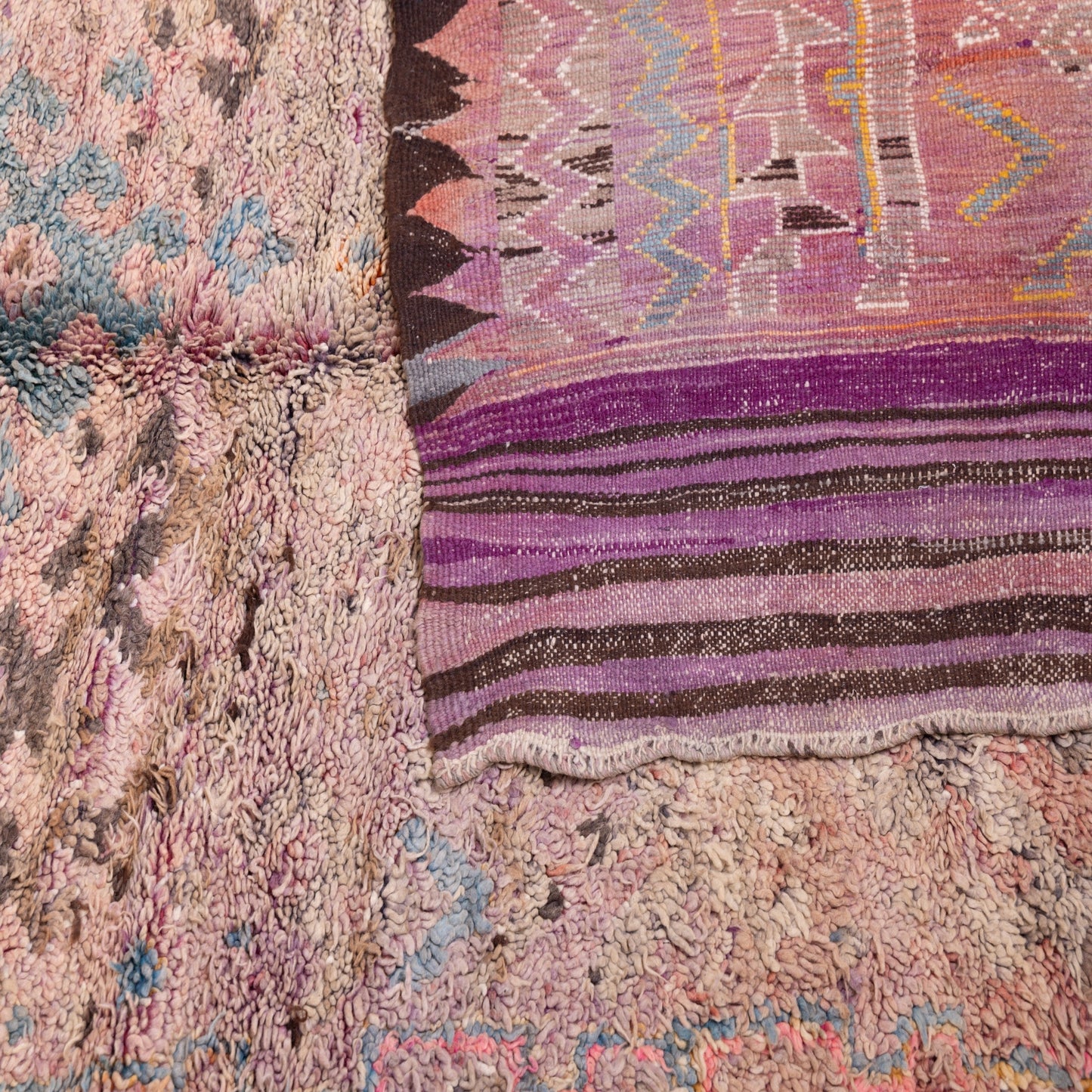 Vintage Moroccan Talsint Rug | Handwoven Wool Tribal Carpet ; 11,15 ft / 6,07 ft