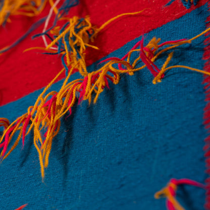 Moroccan Corridor Rug - Abstract Tribal Runner - Handwoven Statement Piece