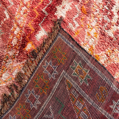Vintage Moroccan Boujad Rug – Handmade Wool Berber Carpet