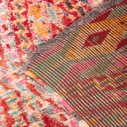 Vintage Moroccan Boujad Rug – Handwoven Wool Berber Carpet